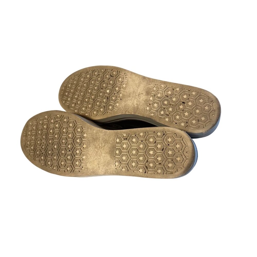 Stella McCartney Bronze & Black Star Platform Slip-Ons - Picture 6 of 6